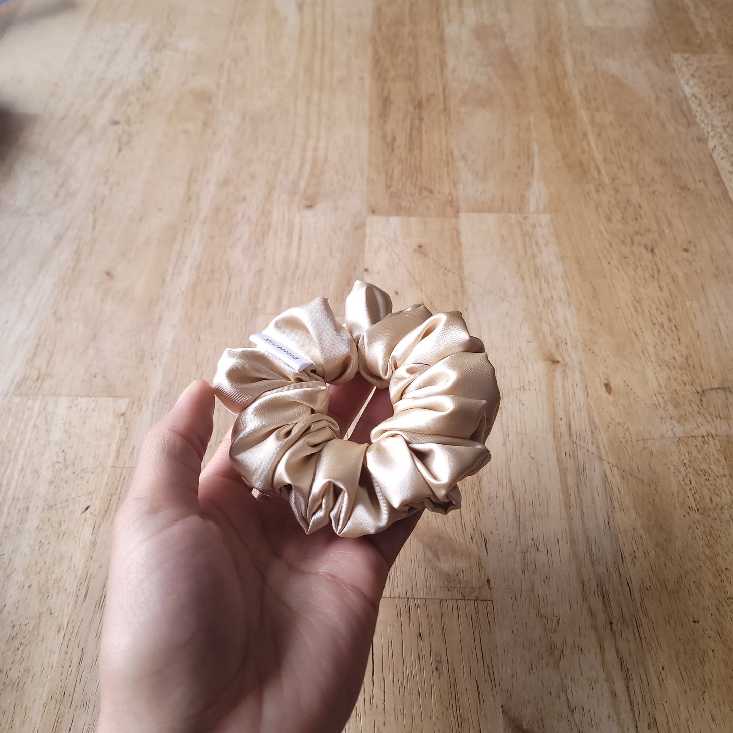 Sandstorm Satin Scrunchie Small