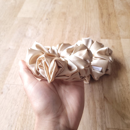 Sandstorm Satin Scrunchie Medium