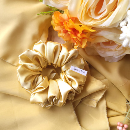 Butter Satin Scrunchie Small